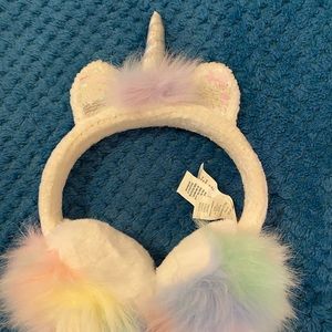 The Children’s place unicorn earmuffs!